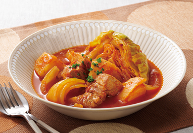 豚肉のトマトポトフ