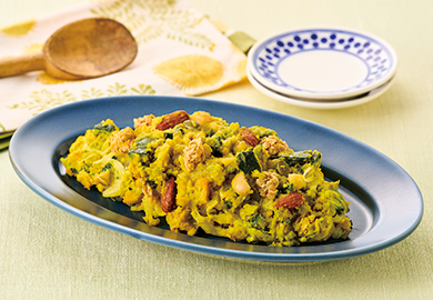 ごろグラかぼちゃサラダ