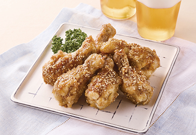 手羽元の甘酢から揚げ