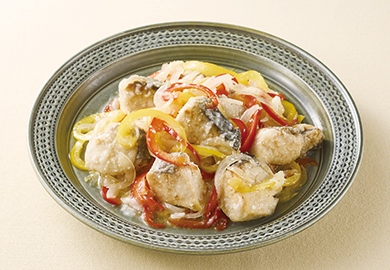 さわらの塩こうじエスカベッシュ