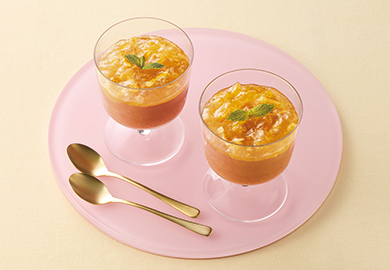 ママレードチョコムース