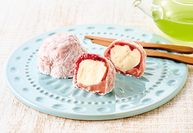 いちごジャムクリームチーズ大福